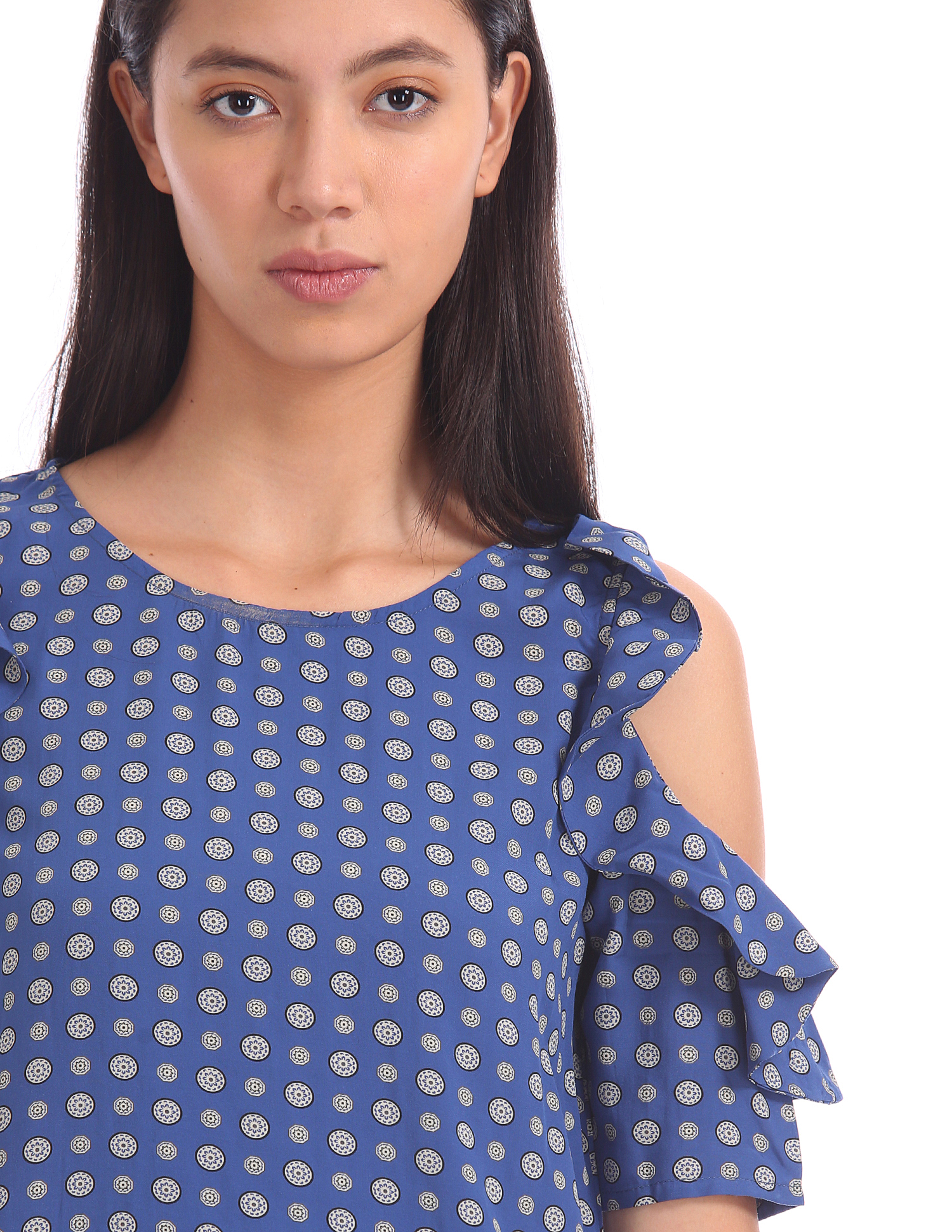 U.S. Polo Assn. Women Casual Wear Printed Top